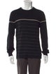 Theory Striped Crew Neck Pullover