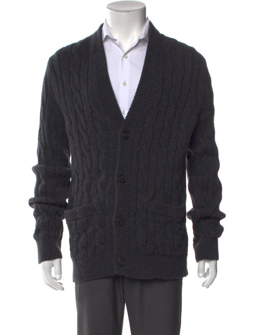 Theory Wool V-Neck Cardigan