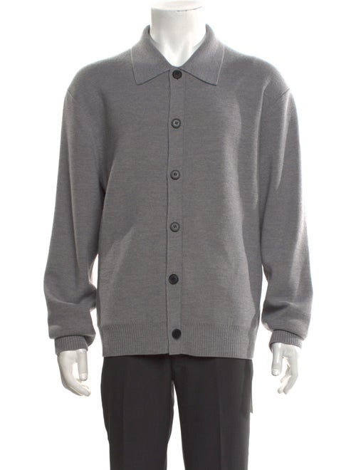 Theory Merino Wool Collar Cardigan