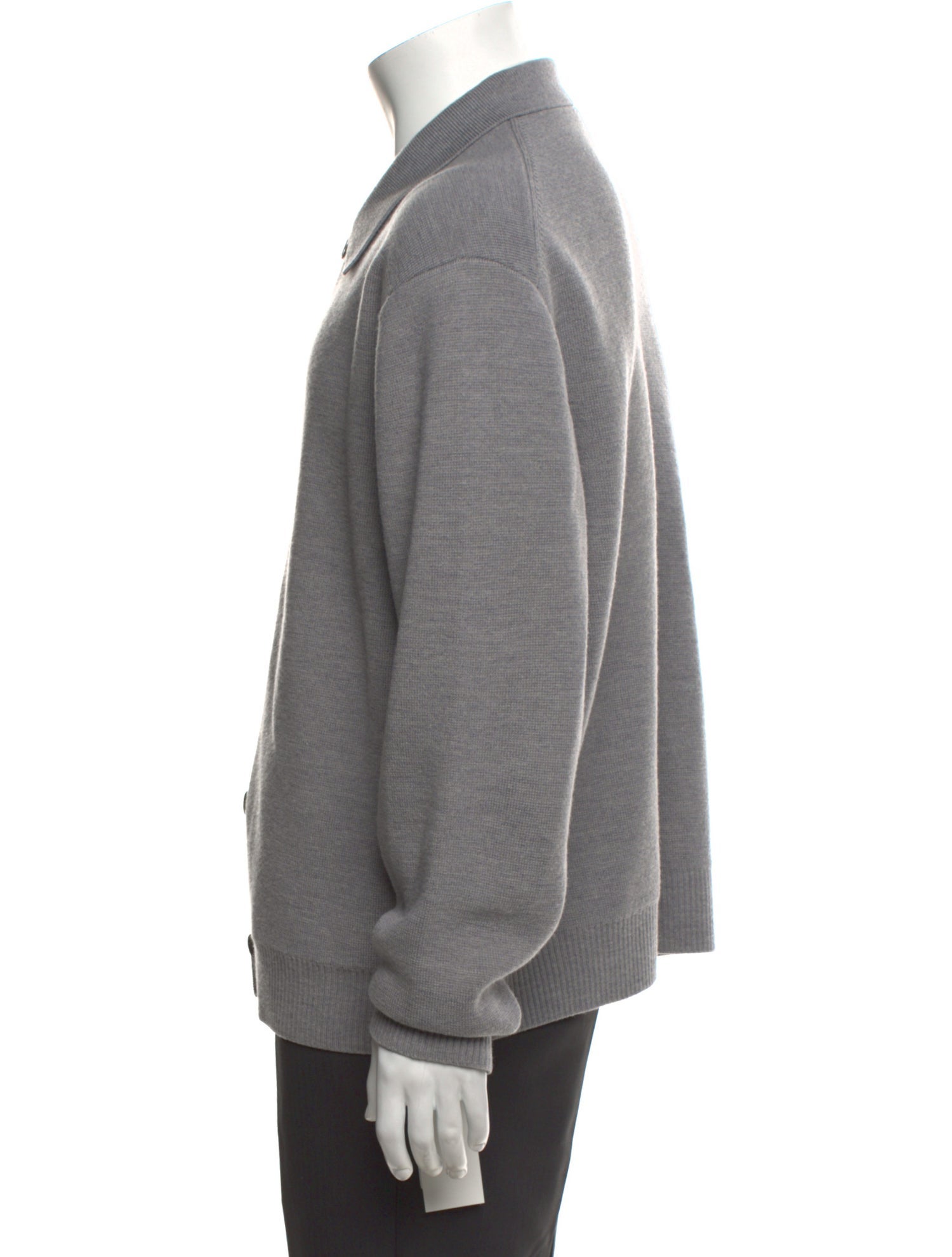 Theory Merino Wool Collar Cardigan