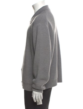 Theory Merino Wool Collar Cardigan