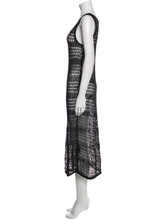 Theory Printed Long Dress
