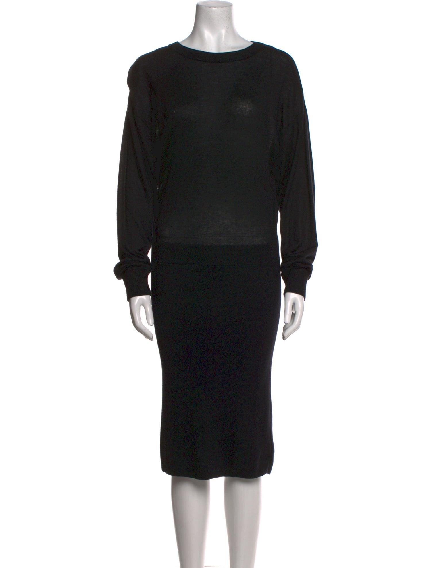 Theory Silk Midi Length Dress