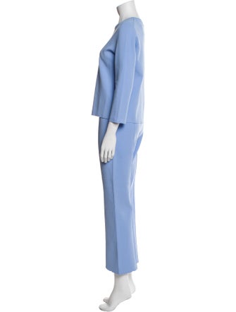 Theory Pleated Accents Pant Set