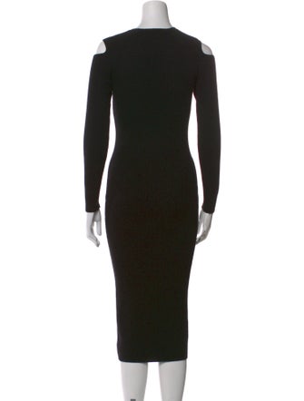 Theory Wool Midi Length Dress