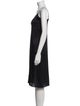 Theory Scoop Neck Knee-Length Dress