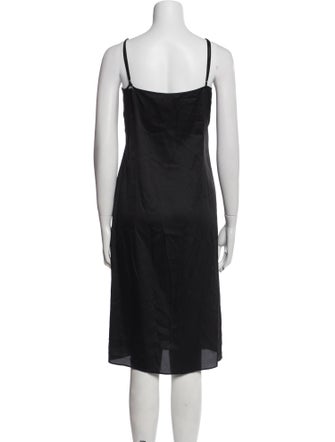 Theory Scoop Neck Knee-Length Dress