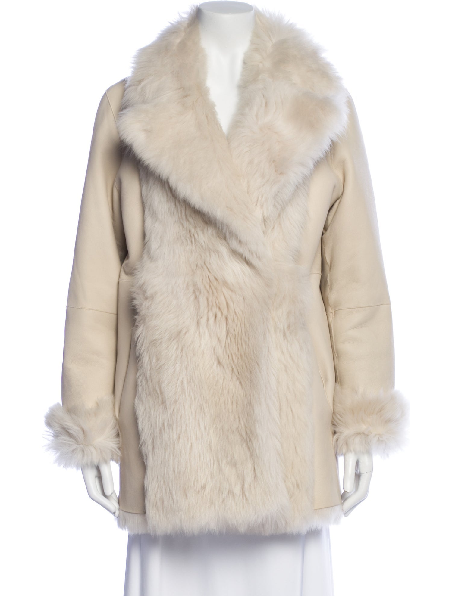 Theory Shearling Fur Coat