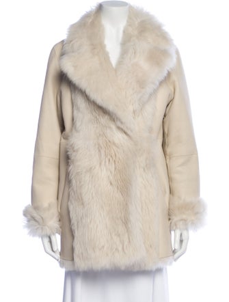 Theory Shearling Fur Coat