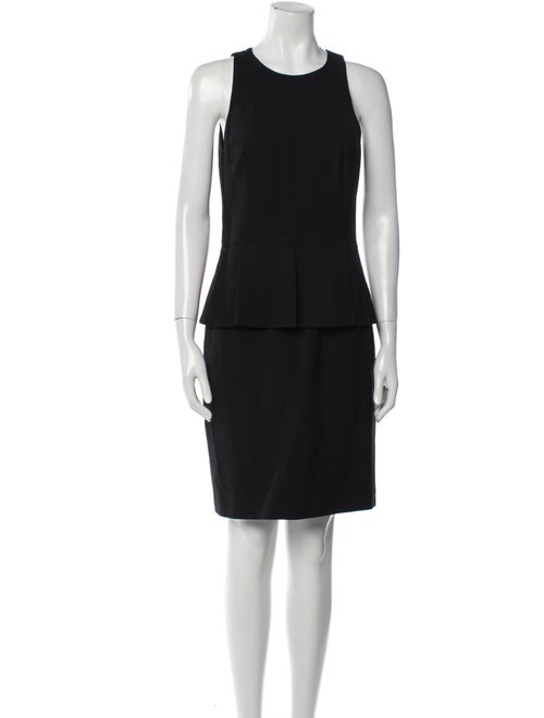 Theory Virgin Wool Knee-Length Dress