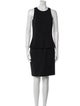 Theory Virgin Wool Knee-Length Dress