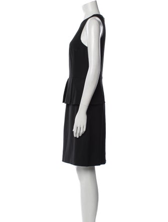 Theory Virgin Wool Knee-Length Dress