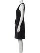 Theory Virgin Wool Knee-Length Dress