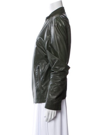 Theory Leather Biker Jacket