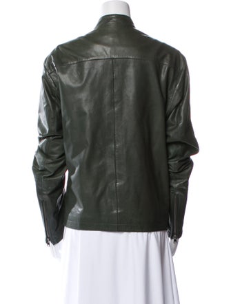 Theory Leather Biker Jacket