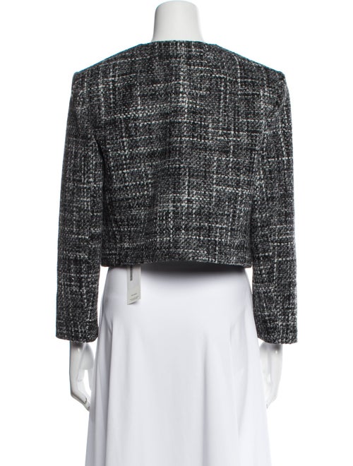 Theory Wool Tweed Pattern Evening Jacket