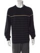 Theory Merino Wool Striped Pullover