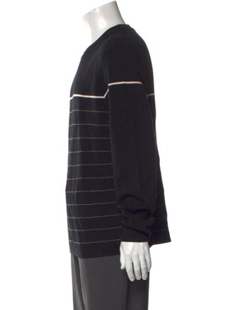 Theory Merino Wool Striped Pullover