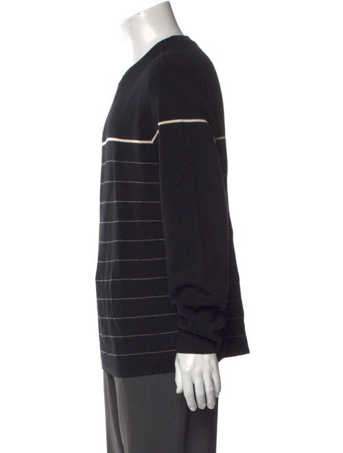 Theory Merino Wool Striped Pullover