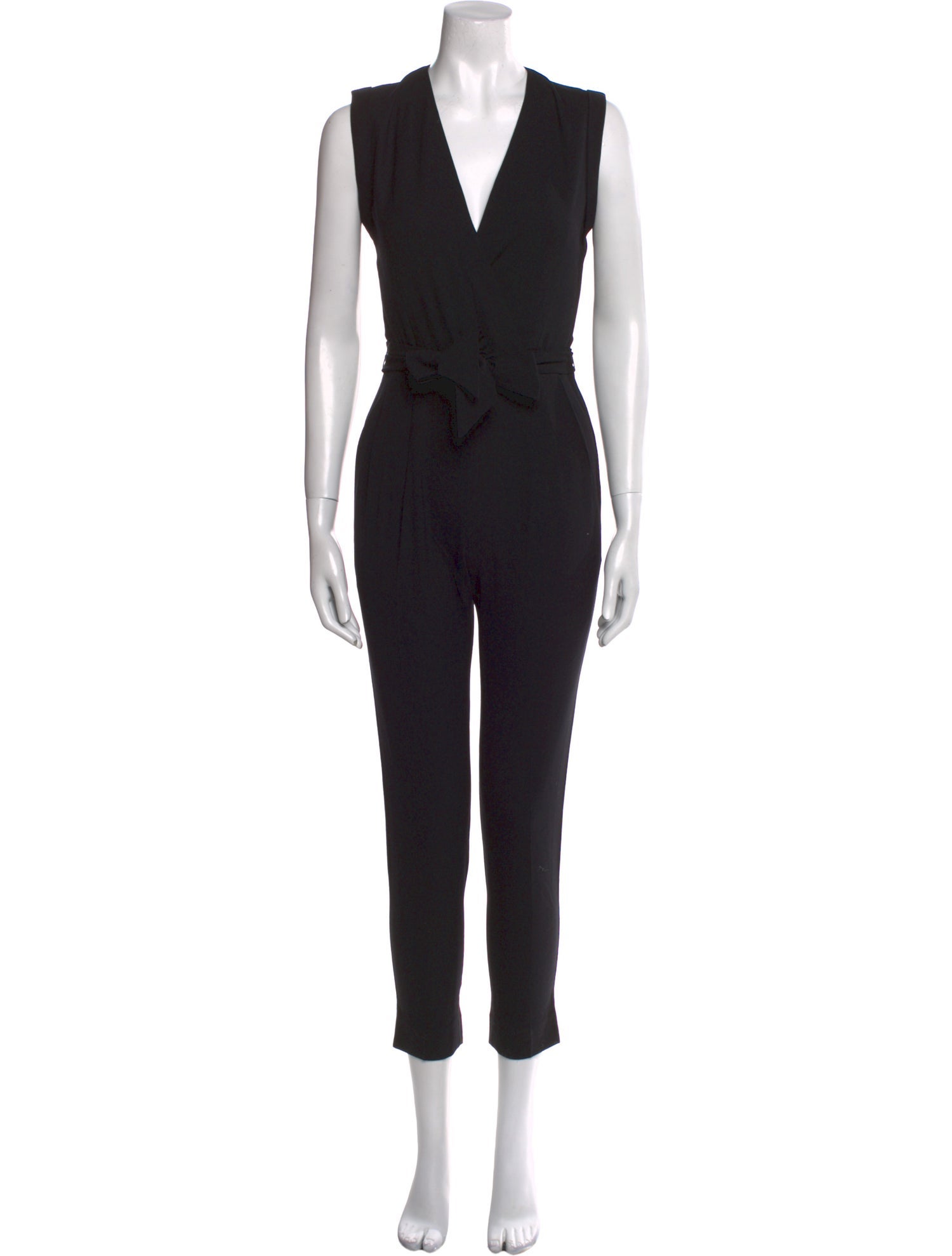 Theory Wool V-Neck Jumpsuit