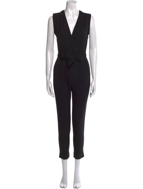 Theory Wool V-Neck Jumpsuit
