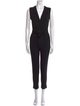 Theory Wool V-Neck Jumpsuit