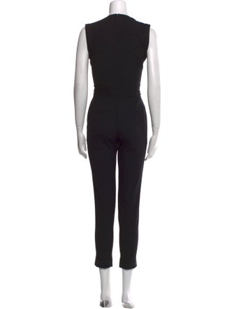 Theory Wool V-Neck Jumpsuit