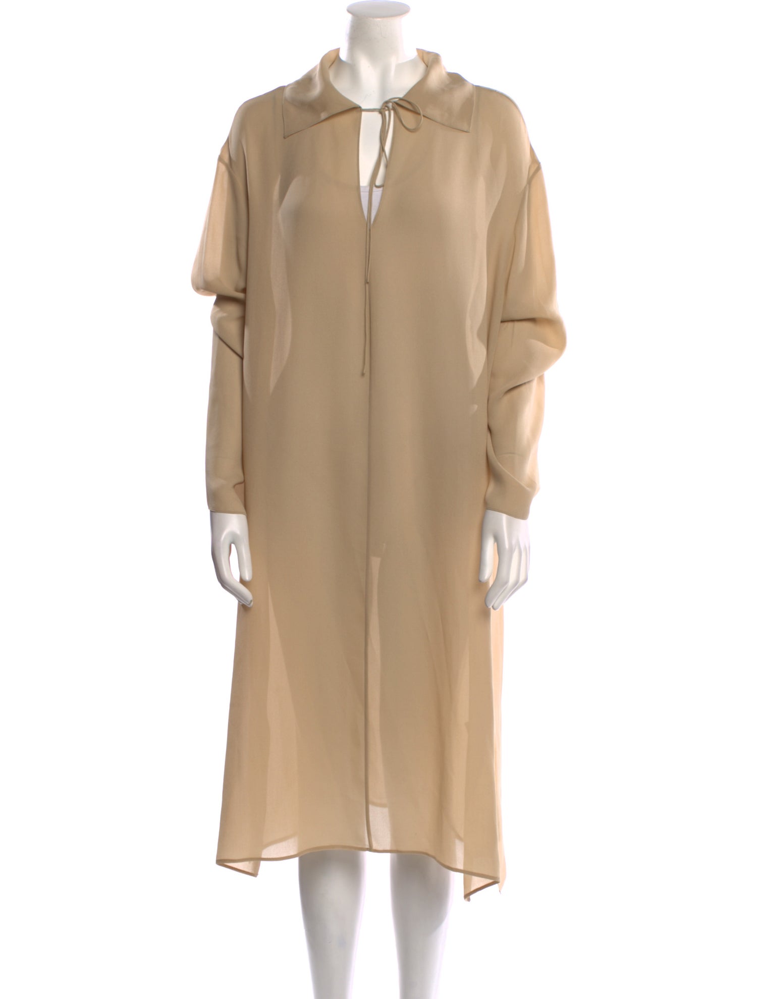 Theory Silk Midi Length Dress