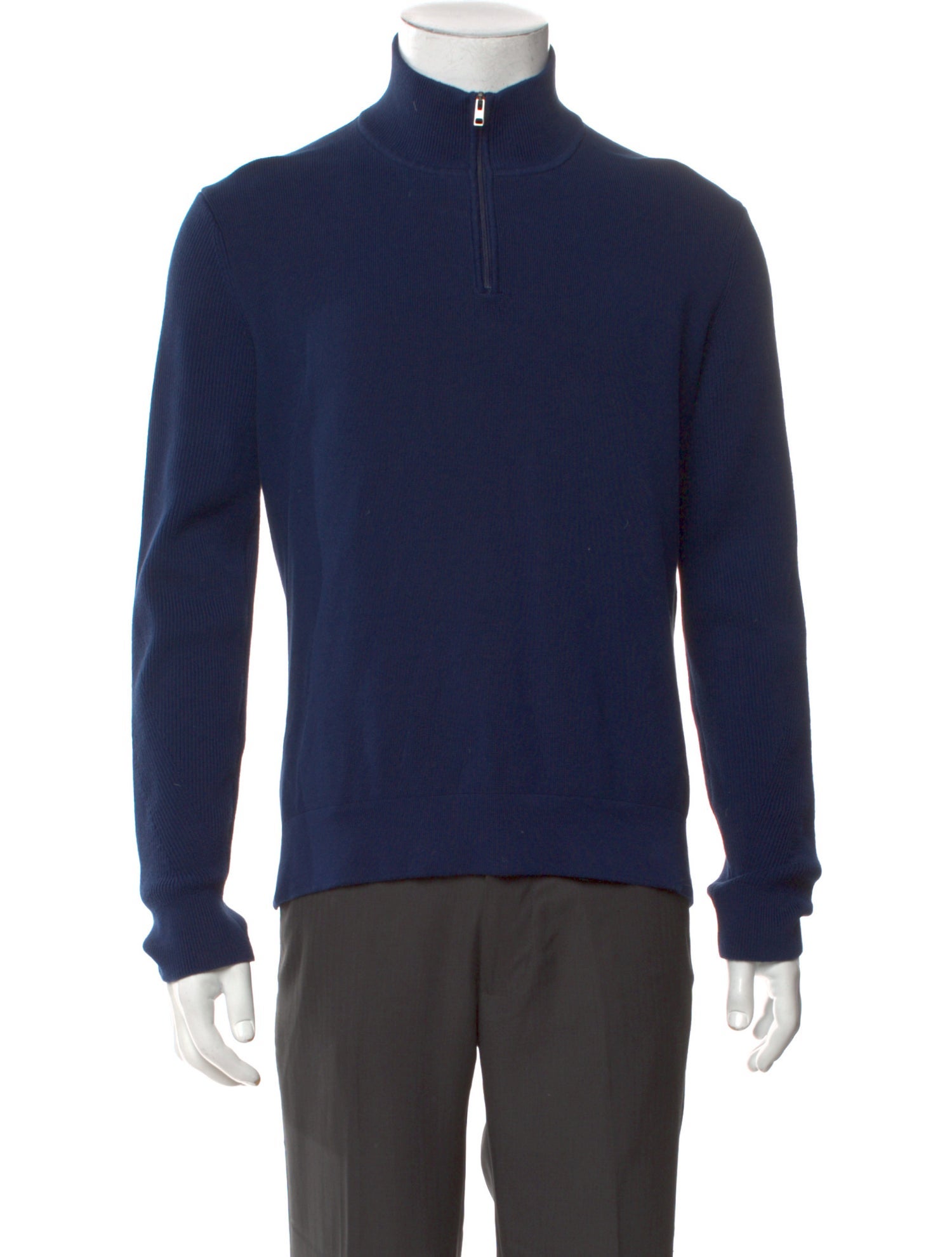 Theory Mock Neck Long Sleeve Sweatshirt