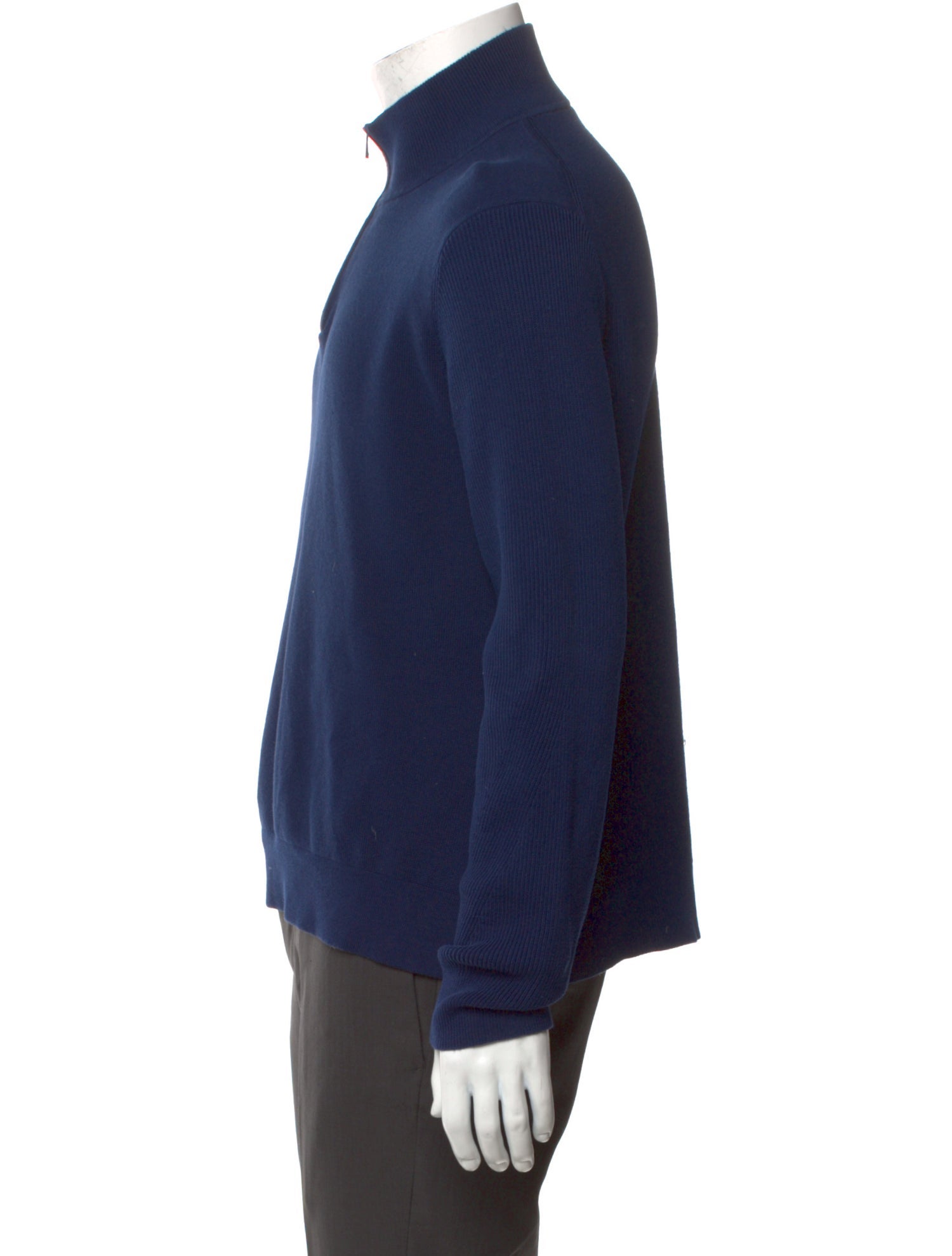 Theory Mock Neck Long Sleeve Sweatshirt