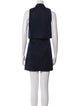 Theory Mock Neck Knee-Length Dress