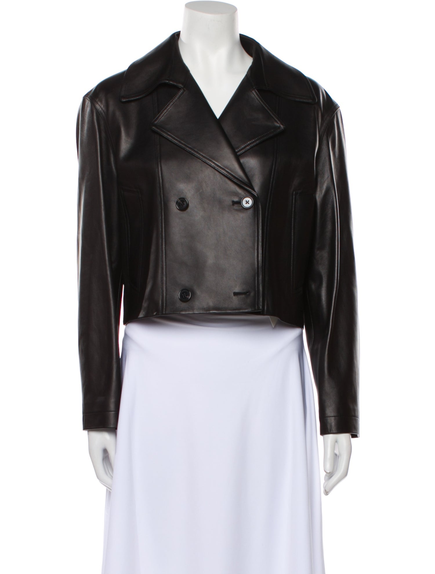 Theory Leather Biker Jacket w/ Tags