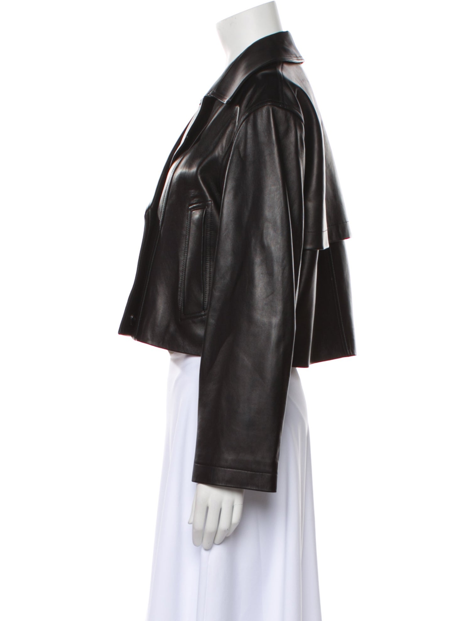 Theory Leather Biker Jacket w/ Tags