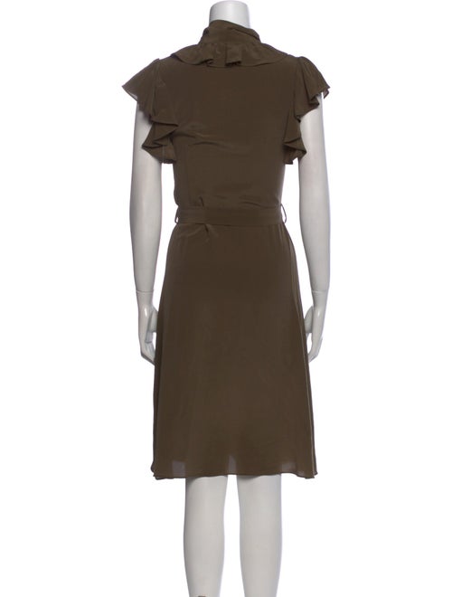 Theory Silk Midi Length Dress