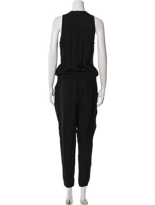 Theory Silk Scoop Neck Jumpsuit