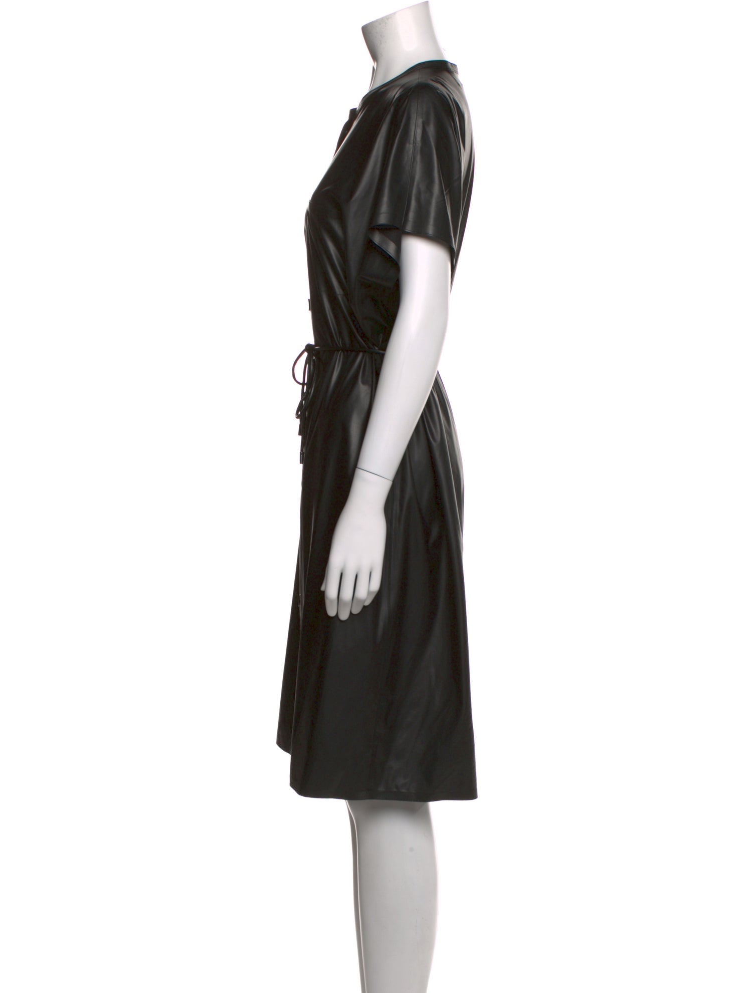Theory Crew Neck Midi Length Dress