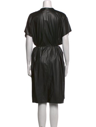 Theory Crew Neck Midi Length Dress