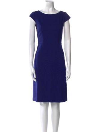 Theory Bateau Neckline Knee-Length Dress