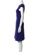 Theory Bateau Neckline Knee-Length Dress