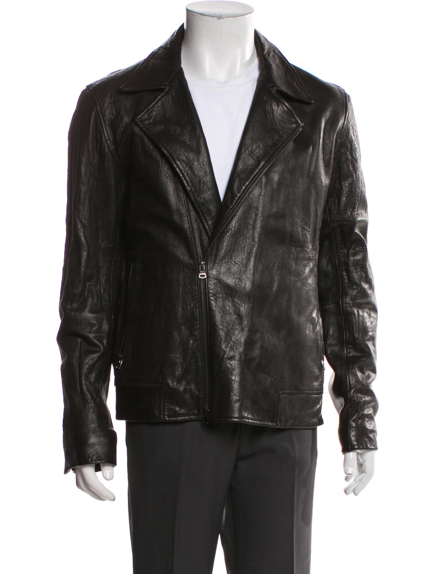 Theory Lamb Leather Moto Jacket