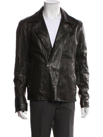 Theory Lamb Leather Moto Jacket