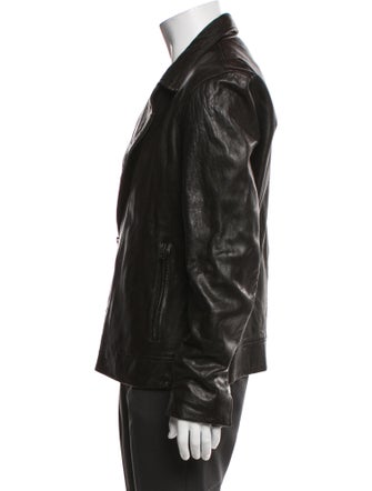 Theory Lamb Leather Moto Jacket