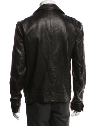Theory Lamb Leather Moto Jacket