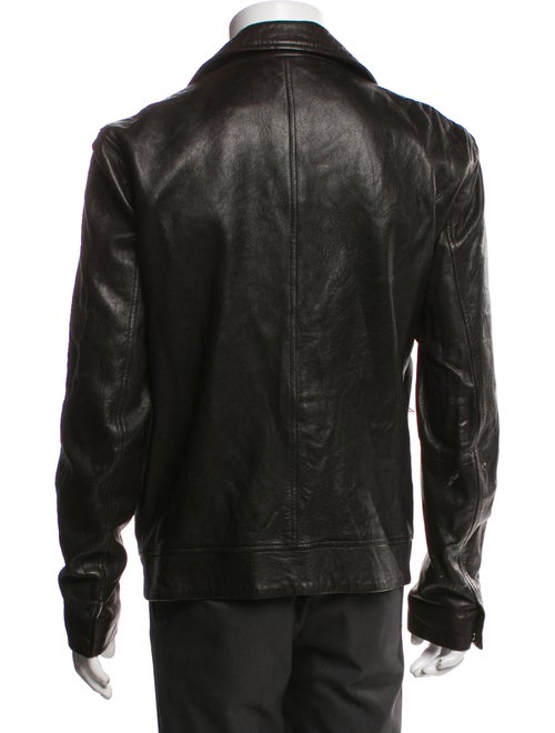 Theory Lamb Leather Moto Jacket