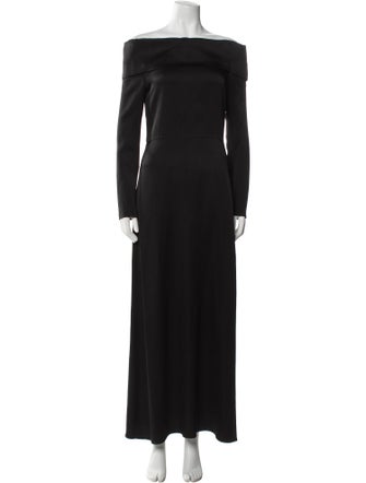 Theory Bateau Neckline Long Dress