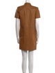 Theory Leather Mini Dress
