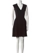 Theory V-Neck Mini Dress