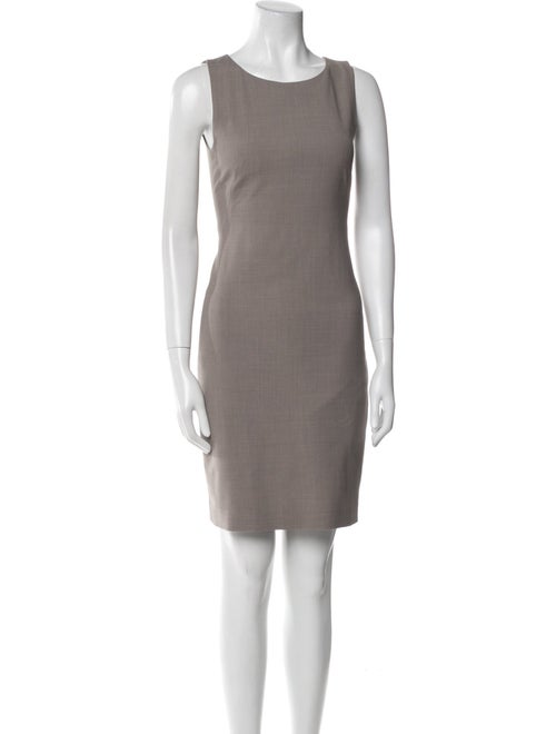 Theory Scoop Neck Mini Dress