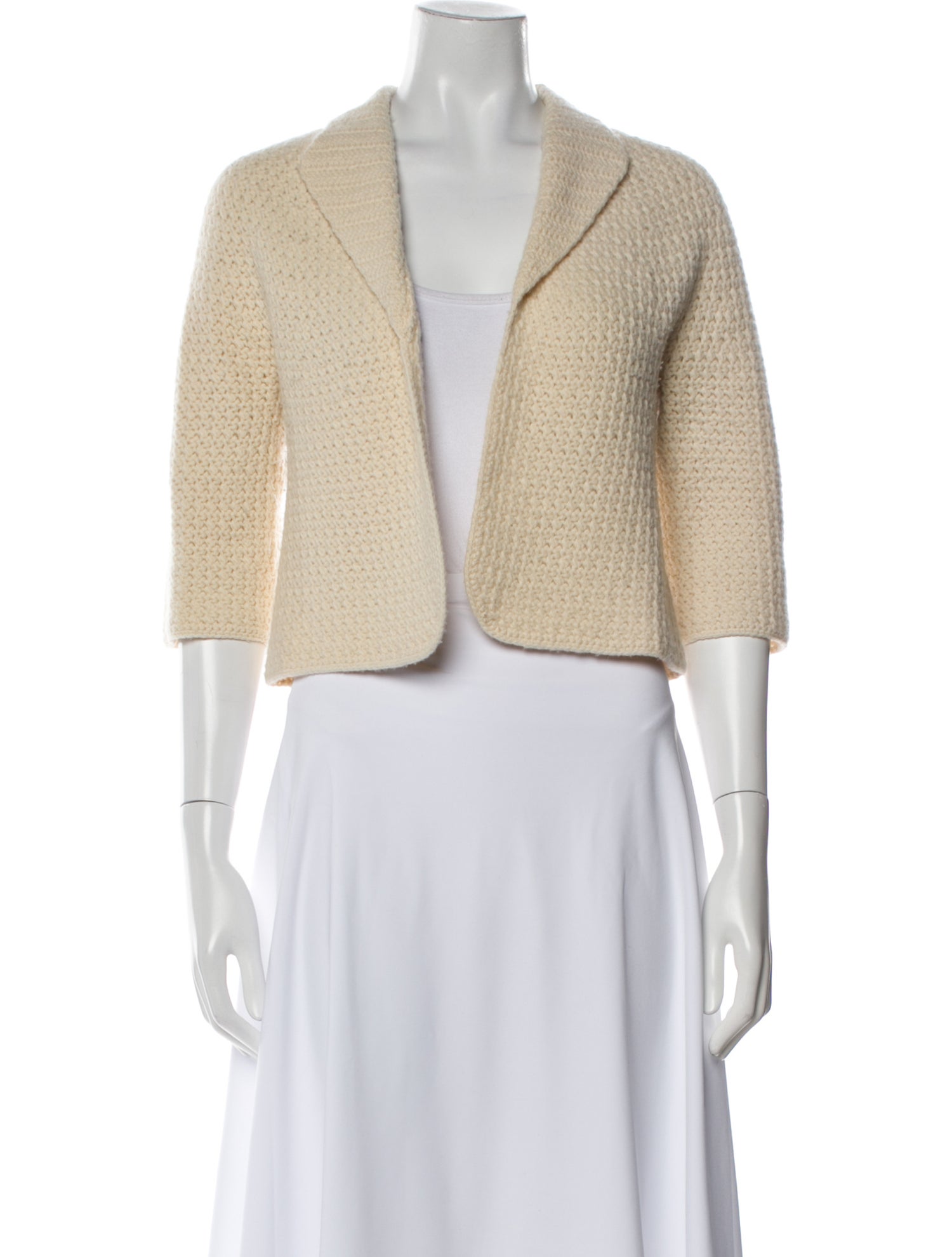 Theory Wool Open Front Sweater