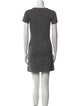 Theory Wool Mini Dress